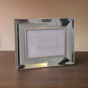 Waterford LISMORE LACE PLATINUM 5 X 7 Photo Picture Frame Landscape Or Portrait
